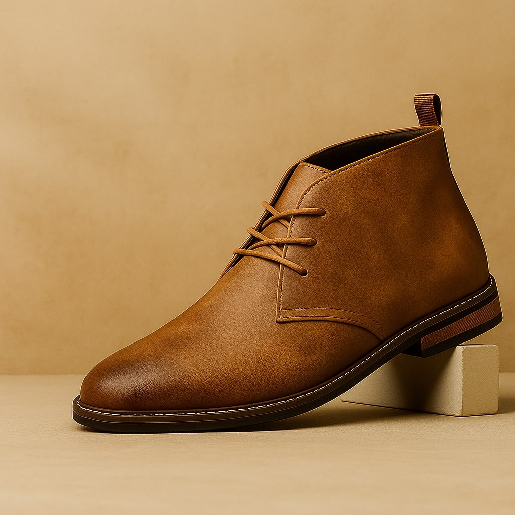 Lorenzo Leather Chukka Boot
