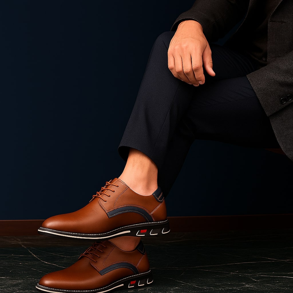 Alessandro Leather Derby
