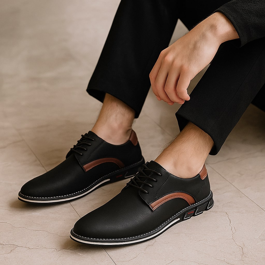 Alessandro Leather Derby