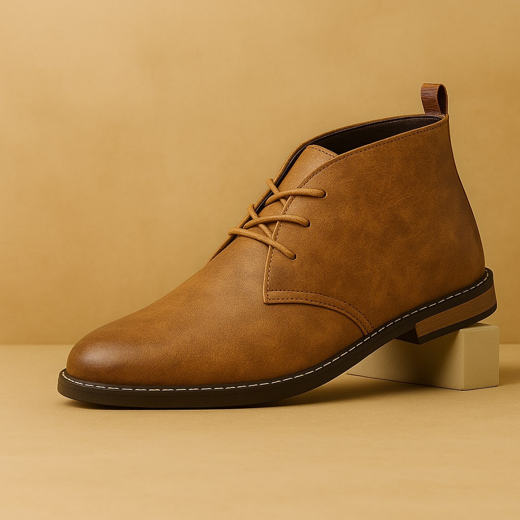 Lorenzo Leather Chukka Boot